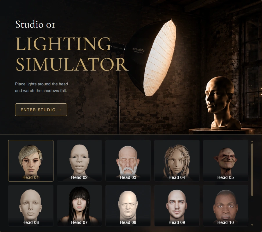 Pick a head, new ones added regularly